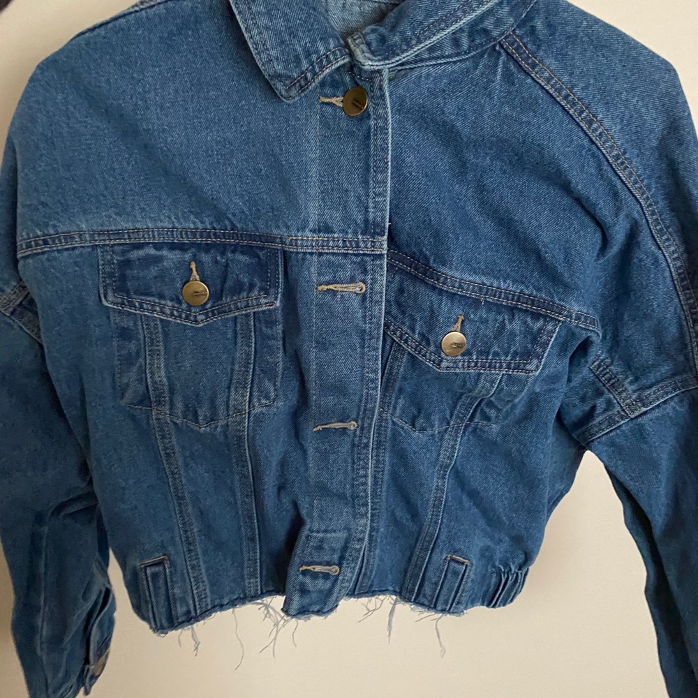 Roswell cropped Jean jacket - Picture 2 of 2